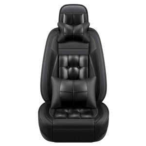Dropshipping. Exclusivo. De cuero de la Pu todo rodeado conjunto Universal de <span class=keywords><strong>coche</strong></span> del asiento <span class=keywords><strong>Protector</strong></span> de la cubierta para la cubierta del asiento - Product Image 1