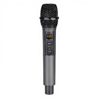 Microphone sans fil dynamique W-28 à condensateur, directivité cardioïde, XLR, en métal et plastique, pour studio et conférence