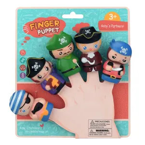 Characters Finger Puppets pirates finger hand puppets toy for party decoration