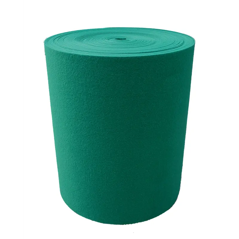 OEM green scouring pad kitchen sponge cleaning pad roll