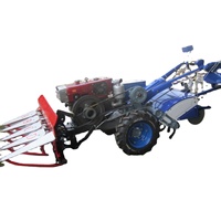 Machine de récolte de faucheuse automotrice agricole Mini machine à relier Faucheuse Moissonneuse de paddy
