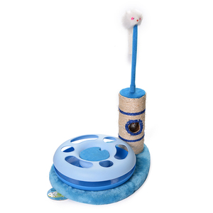 2019 vente chaude nouveau design interactif pour animaux de compagnie chat jouet chat combinaison d'escalade chat <span class=keywords><strong>griffoir</strong></span> jouet - Product Image 1
