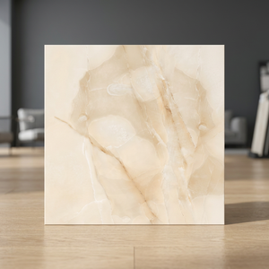 Baldosa de Porcelana Pulida y Esmaltada de 9 mm de Espesor, 600x600 mm, Acabado Brillante, Color Blanco Nixon, 24x24 - Product Image 6