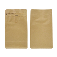 Sachets Doypack Personnalisés Imprimés, Aseptiques, à Valve, Scellables à Chaud, avec Fermeture Éclair Latérale, en Feuille d'Aluminium, pour Grains de Café et Stockage Alimentaire
