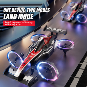 Auto Volante Anfibia RC 2-in-1 per Surf Aereo e Terrestre, Telecomando con Cavo USB, Alimentazione Elettrica, Portata 45-50m per Bambini - Product Image 5