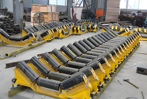 Resistente minerale montagna nastro trasportatore rullo fannulloni attrezzature per il trasporto di prodotti chimici con durevole trasporto rullo fannullone - Product Image 4