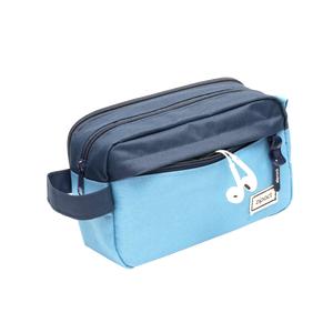 Большая сумка для хранения 300D, органайзер, синий многофункциональный пенал для карандашей и карандашей для детей - Product Image 2