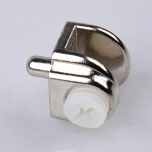 Supports d'étagère en verre en alliage, supports mobiles pour armoire, cloison de meuble, clips de fixation, accessoires de quincaillerie - Product Image 6