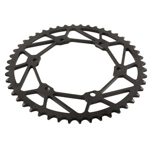 Pignone Posteriore per Moto Fuoristrada <span class=keywords><strong>Yamaha</strong></span> <span class=keywords><strong>Yz</strong></span> 125 / <span class=keywords><strong>Yz</strong></span> 250 / <span class=keywords><strong>Yz</strong></span> <span class=keywords><strong>250f</strong></span> / 450f, Pignone in Acciaio al Carbonio 520 46 48 50 Denti Nero - Product Image 5