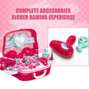 Juego de Maletas de Belleza para Niñas, Juguetes de Imitación, Accesorios de Maquillaje, Cosméticos Infantiles, Juguetes Educativos - Product Image 4