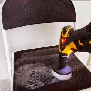 <span class=keywords><strong>Cepillo</strong></span> de nailon suave y PP de 4 pulgadas para <span class=keywords><strong>taladro</strong></span>, accesorio para limpiar alfombras, cuero, tapicería, vidrio, neumáticos de coche, fregadora eléctrica - Product Image 4