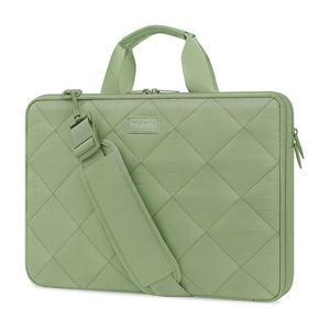 Wholesale Factory Custom Logo Light-weight <b>Computer</b> Soft Puffer Protective Shockproof Quilted Laptop Sleeve <b>Bag</b> - Product Image 2