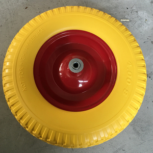 <span class=keywords><strong>Rueda</strong></span> de espuma de PU Industrial de 16 pulgadas, <span class=keywords><strong>rueda</strong></span> de carro manual, logística, <span class=keywords><strong>rueda</strong></span> Dolly, neumático sin cámara sin pinchazos - Product Image 5