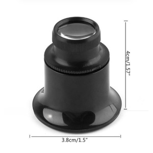 20x Loupe MG13B-9 avec fixation sur paupière, loupe pour la réparation, les tests et l'évaluation des montres et des horloges - Product Image 2