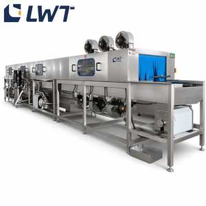 <span class=keywords><strong>Lavatrice</strong></span> Industriale LWT per Cesti e Casse, Lunghezza 10000mm, 300-400 Pezzi/Ora, Pulizia Automatica per Fabbriche di Lavorazione Alimentare - Product Image 1