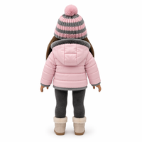 Vêtements d'hiver pour poupée de 18 pouces, ensemble de 5 pièces, compatible avec les poupées American Girl, fabricant de poupées sur mesure OEM et ODM