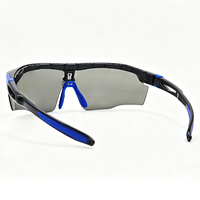 Lunettes de soleil de course polarisées avec protection UV, monture TR90 grande taille, sangle réglable et monture semi-cerclée – Prix usine