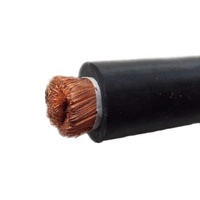 Câble souple de soudage certifié UL, en caoutchouc, 10 AWG, 2/0 AWG, câble d'alimentation en cuivre, câble isolé EPDM torsadé, 600V