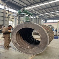 Évaporateur de réfrigération Haiyue 30T 35T pour machine à glace en paillettes, nouvelle technologie personnalisée pour la fabrication de glace