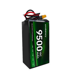 Batterie <span class=keywords><strong>Li-ion</strong></span> à État Solide Haute Densité Rechargeable CEBATTERY 10000mAh 6S pour Drones/UAVs Certifiée CE - Product Image 1