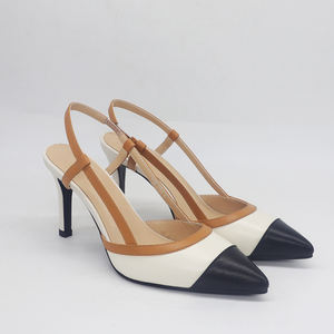 Sandales de créateur à lacets avec talons sandales sexy robe d'été pour femmes chaussures sandales blanches pour femmes - Product Image 2