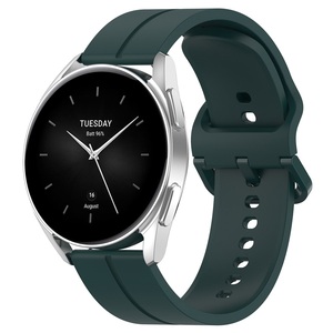 Correa de silicona para reloj inteligente <span class=keywords><strong>Xiaomi</strong></span> <span class=keywords><strong>Watch</strong></span> <span class=keywords><strong>S2</strong></span>, banda de silicona suave, transpirable y ajustable, a prueba de agua, 22mm - Product Image 1
