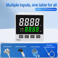 Pengontrol Suhu PID Seri TC5 Ekonomis Layar LED Alarm Suhu Tinggi Resolusi 0.01C Bersertifikasi CE Dukungan OEM/ODM Bahan ABS