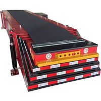 Convoyeur à bande télescopique en acier inoxydable extensible automatique pour le chargement de camions de conteneurs Support OEM