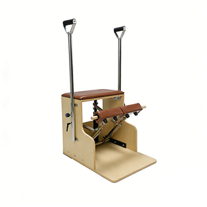 Máquina de Pilates Wunda Chair Reformer de madera de arce para ejercicio de fuerza integral, ODM OEM, directamente de fábrica Dezhou - Product Image 3