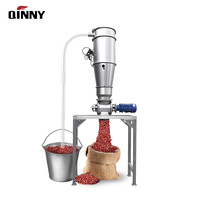 Nuova Macchina per Alimentazione a Vuoto QINNY Pilot Plant, Trasportatore di Polvere a Lunga Distanza da 3kW, 380V, in Acciaio Inox, Automatica per Uso Domestico