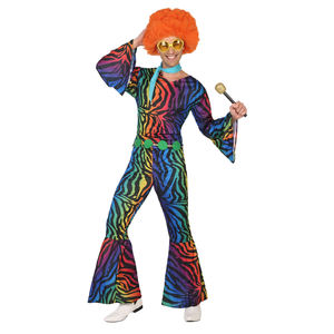 Robe disco pour femmes, style rétro années 70, costume brillant pour spectacle de danse, boîte de nuit, festival et célébration thématique - Product Image 2