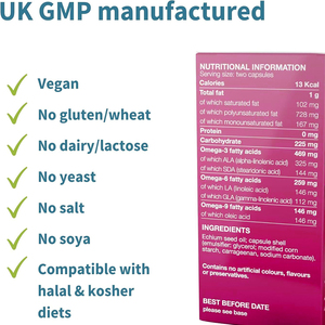 น้ำมันเมล็ดอีคิอุมคุณภาพสูงแบบฉลากส่วนตัว ชนิดซอฟต์เจล เสริมภูมิคุ้มกัน บำรุงสุขภาพสมอง ผิวหนัง หัวใจ และสายตา - Product Image 6