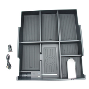 <span class=keywords><strong>Chargeur</strong></span> de voiture sans fil pour téléphone portable à charge rapide standard pour Toyota Tundra 2007-<span class=keywords><strong>2021</strong></span>, <span class=keywords><strong>chargeur</strong></span> de voiture sans fil <span class=keywords><strong>MagSafe</strong></span>, support de téléphone - Product Image 1