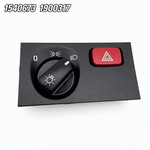 2426882 2 426 882 1540673 1 540 673 1900317 1 900 317 Bouton d'avertissement d'urgence pour interrupteur <span class=keywords><strong>de</strong></span> phare 15 broches compatible Scania PGRT 04-16 - Product Image 2