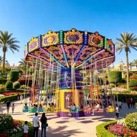 Manège à chaises volantes Nova Rides 36 places FY-36-2 pour parcs d'attractions extérieurs, manège de luxe pour enfants