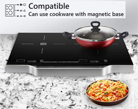 Table de cuisson Portable 1800W à Double Induction