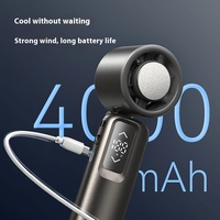 Ventilateur de suspension extérieur rechargeable AntarcChill pour la vente en gros, avec refroidissement turbo et fonction climatiseur