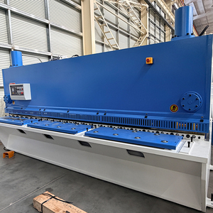 <span class=keywords><strong>Cisaille</strong></span> à guillotine CNC intelligente de 6 mm et 3200 mm avec contrôleur CybTouch 6 et support <span class=keywords><strong>pneumatique</strong></span> pour <span class=keywords><strong>acier</strong></span> doux - Product Image 3
