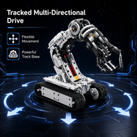 Kit de bras robotique pour expériences scientifiques, programmable, ensemble de construction éducatif STEM
