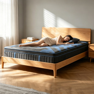 Colchón Híbrido King/Queen Size con Muelles Ensacados y Espuma Viscoelástica Transpirable para una Comodidad Cinco Estrellas y Mobiliario de Dormitorio - Product Image 2