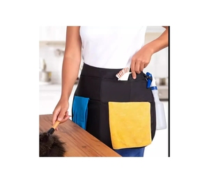 Đa túi tóc cắt eo Tạp dề làm sạch một nửa Tạp dề công cụ nửa tạp dề - Product Image 4