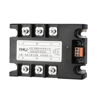 Relais statique triphasé YHKJ pour moteur 380V, marche avant et arrière, JGX3-ZF40DA, commande CC, SSR60DA CA