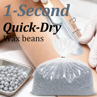 1kg Cire dure en grains à chaud sans bandes, parfum noix de coco, pour épilation indolore, formule brésilienne, usage professionnel en salon