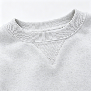 Sudadera Personalizada de Corte Holgado con Estampado por Transferencia Térmica, Cuello Alto, Manga Larga, Otoño Invierno, Algodón Suave y Grueso, Estilo Casual - Product Image 3