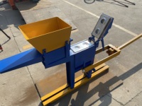 Meilleur prix pour une machine manuelle de fabrication de blocs d'argile QMR1-40, machine à blocs emboîtables, machine à briques simples