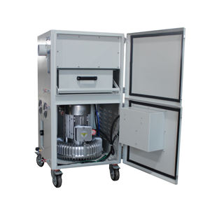 Collecteur de poussière en zircon de laboratoire dentaire petit <span class=keywords><strong>aspirateur</strong></span> industriel de type armoire à haute pression négative - Product Image 2