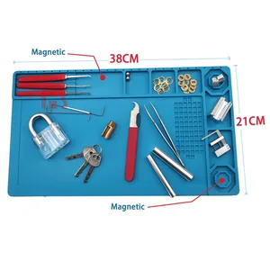 Новинка, магнитный коврик для слесарных работ Hua Shi, инструменты для слесарных работ, моющийся антистатический Многофункциональный нескользящий коврик с блокировкой