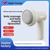 CYANMED Appareil de massage amincissant silencieux, bâton de massage portable, masseur d'épaule, réglage multi-niveaux, remodelage corporel