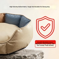 Nouveau Canapé Moderne pour Animaux de Compagnie - Best-seller, Tissu Oxford Amovible et Lavable, Utilisation Intérieure Toutes Saisons, Lit pour Chien et Chat, Boîte de Couchage pour Chat