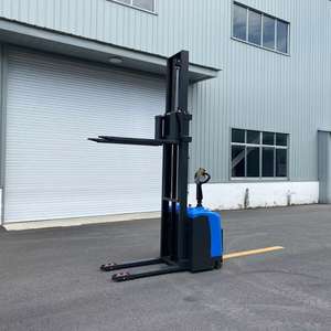 All'ingrosso 2ton Stand drive idraulico full-electric <span class=keywords><strong>Pallet</strong></span> transpallet elettrico per stretto contenitore stacker elettrico - Product Image 4